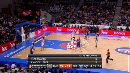 Highlights: Real Madrid-Anadolu Efes Istanbul, Game 2