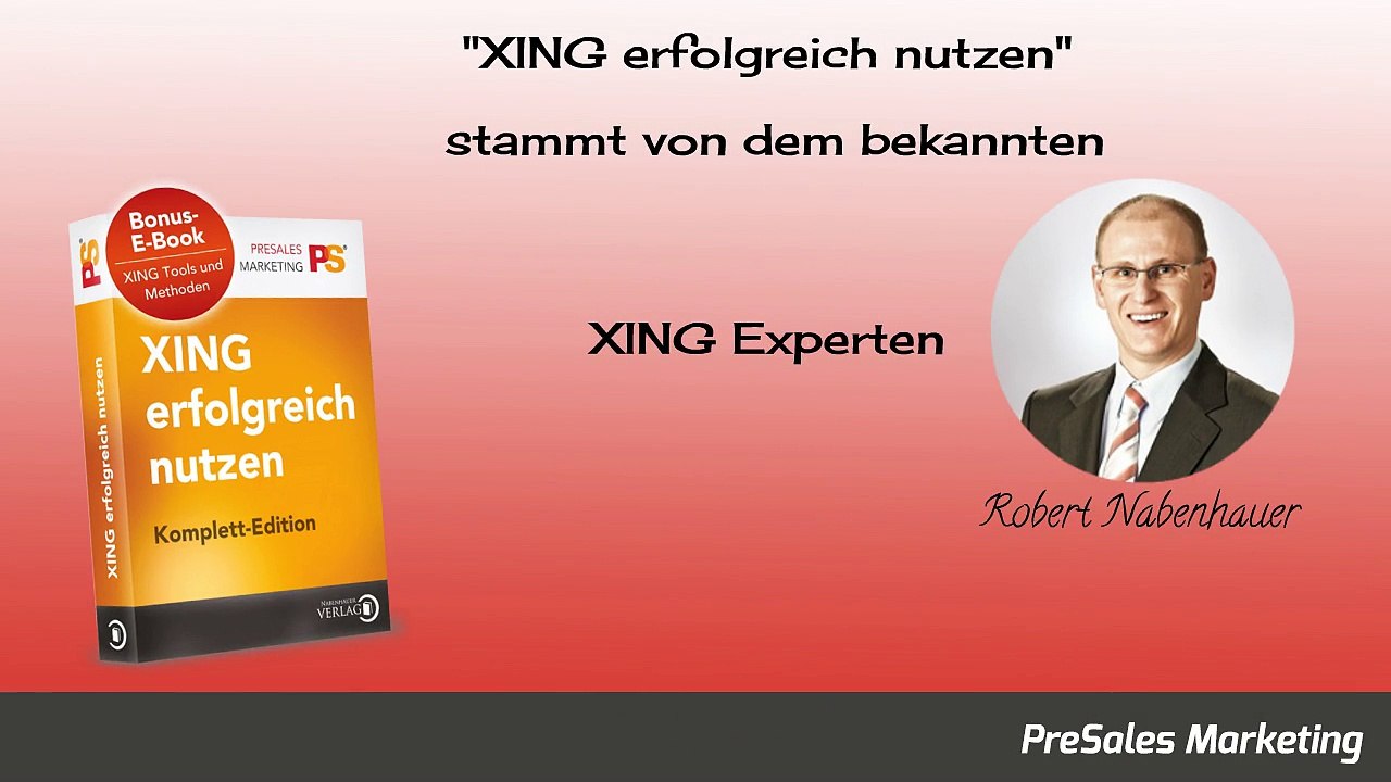 Das kostenlose E-Book 'Xing erfolgreich nutzen'