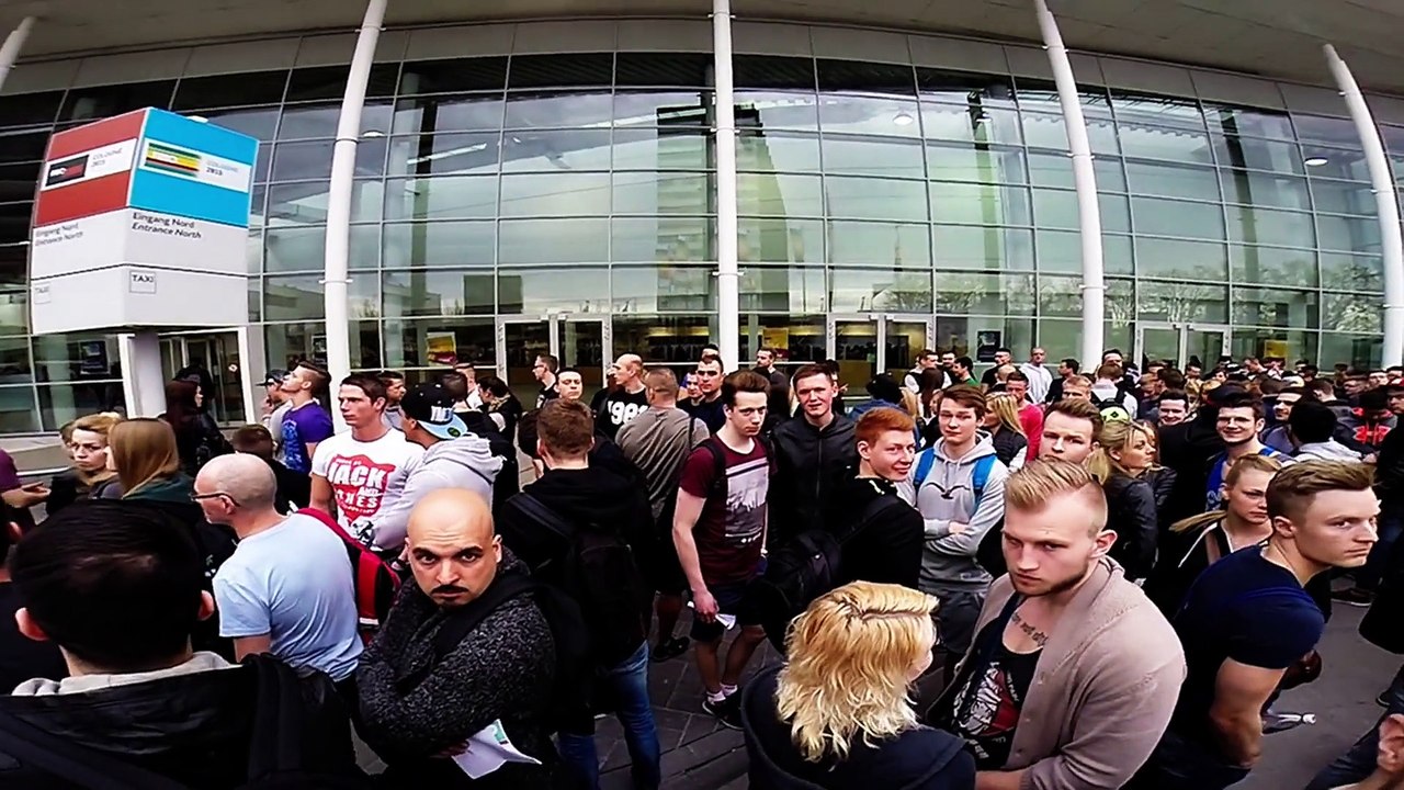 GoPro HERO 3+: FIBO POWER 2015 Köln Messe 1080p
