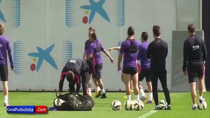 Barcelona: Gerard Piqué insulta a Javier Mascherano (VIDEO)