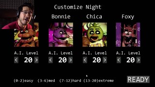 Markiplier- Five Nights at Freddy's: 20/20/20/20 COMPLETE