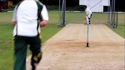 Cricket nets ... Return of seam bowling