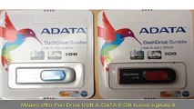 MILANO,    PEN DRIVE USB  A-DATA 8 GB NUOVE SIGILLATE EURO 4