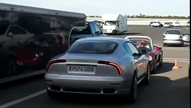 Maserati 3200 gt sound Circuito Monteblanco (Huelva)