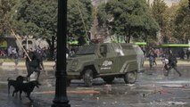 Violentos enfrentamientos en Chile en la primera marcha de la CONFECH