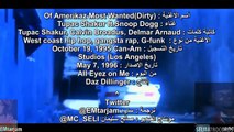 2Pac ft Snoop Dogg - 2 Of Amerikaz Most Wanted (Dirty) مترجم عربي нɒ