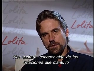 Jeremy Irons interview - Lolita (1997) - Spanish subtitles