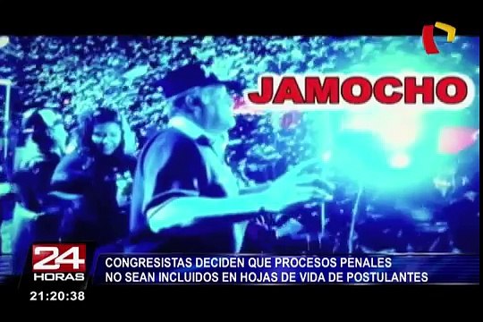 Deciden que procesos penales no sean incluidos en hojas de vida de candidatos