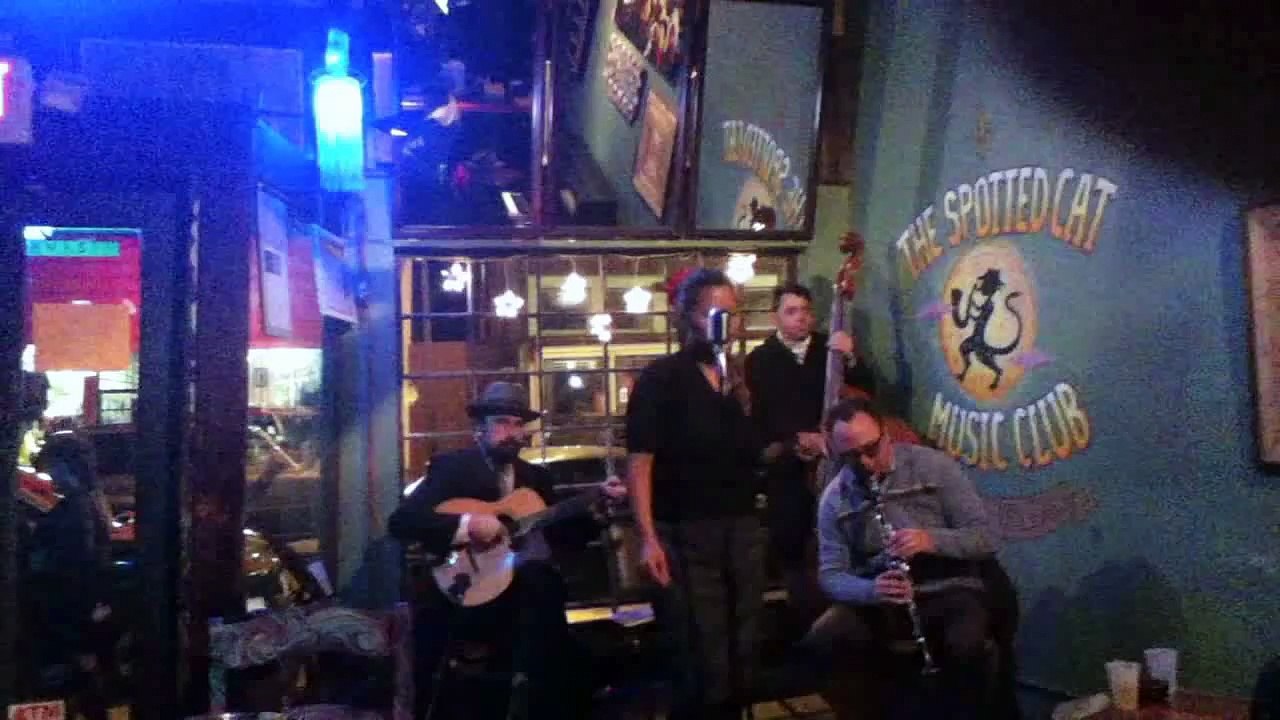 The Miss Sophie Lee Band @ Frenchmen Street's "Spotted Cat Music Club"