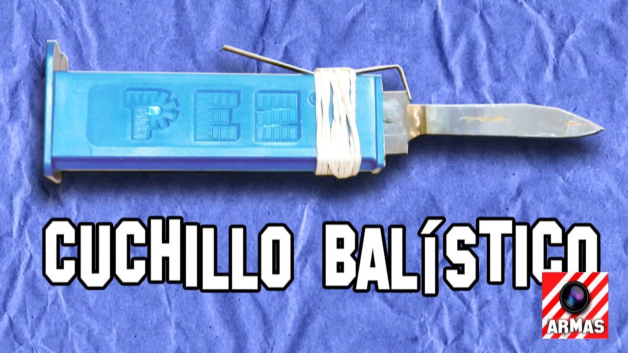 Couteau balistique bonbons PEZ