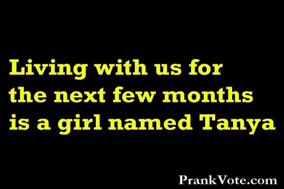 PrankVote: New Roommate