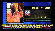 O ELIAS ESTÁ INDO PARA ISRAEL - A Tribulação vai Começar!!! David Owuor 11/03/15