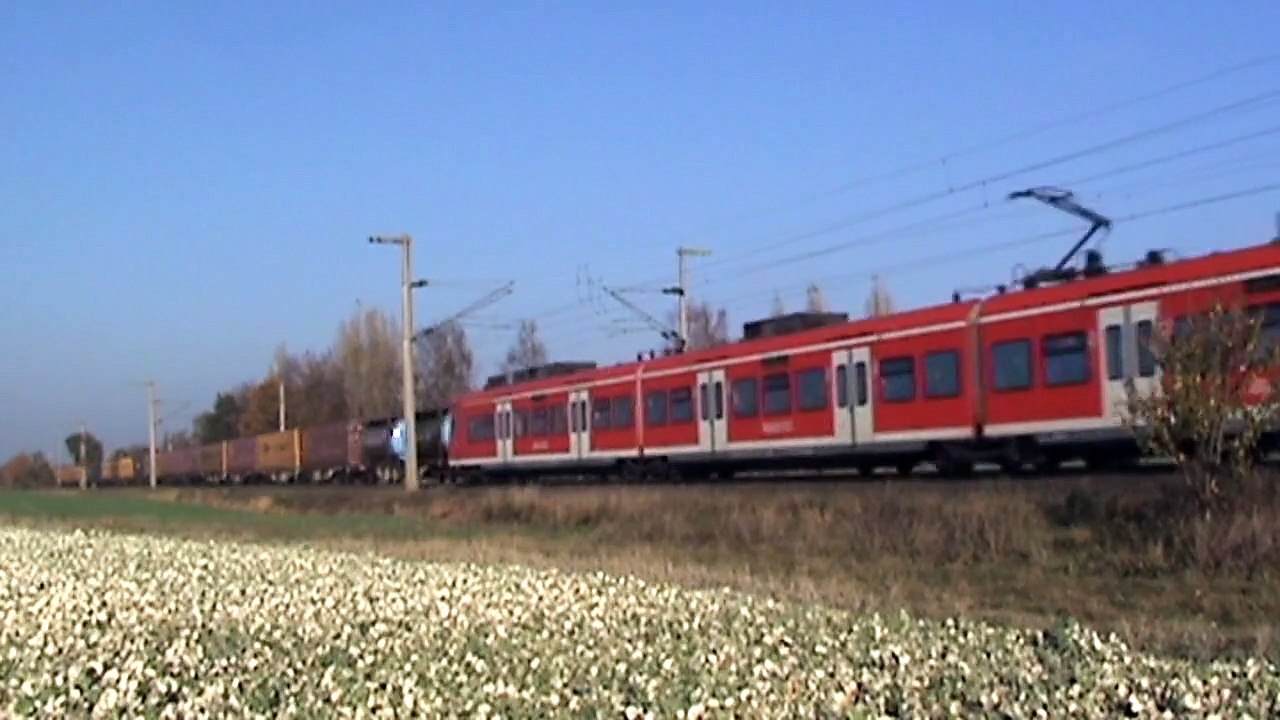 Züge Brühl Walberberg, Crossrail 185, 4x 140, ERS 189, DB 185, 2x 101, 3x 146, 4x 460, 8x 425