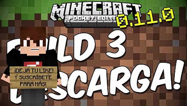 DESCARGA MINECRAFT POCKET EDITION 0.11.0 BUILD 3 (DESCRIPCIÓN)