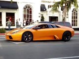 Exotic Cars in Beverly Hills - Bugatti MC12 lambos and more