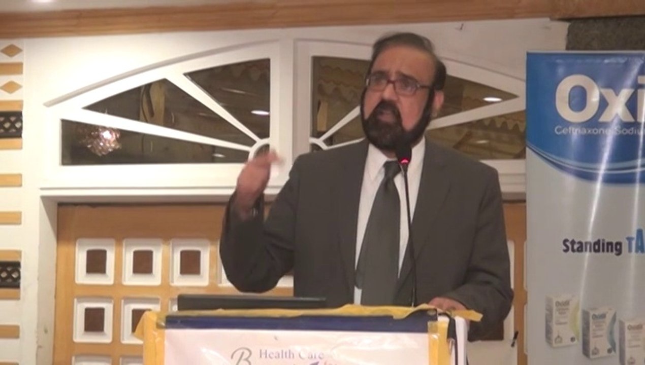 Prof zafar Ali Ch on "General Ethics in Surgery" in PIMA Punjab Convention 2015