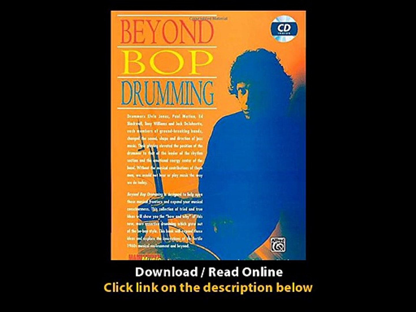 Download Beyond Bop Drumming Book Cd Manhattan Music Publications By John Riley Video Dailymotion