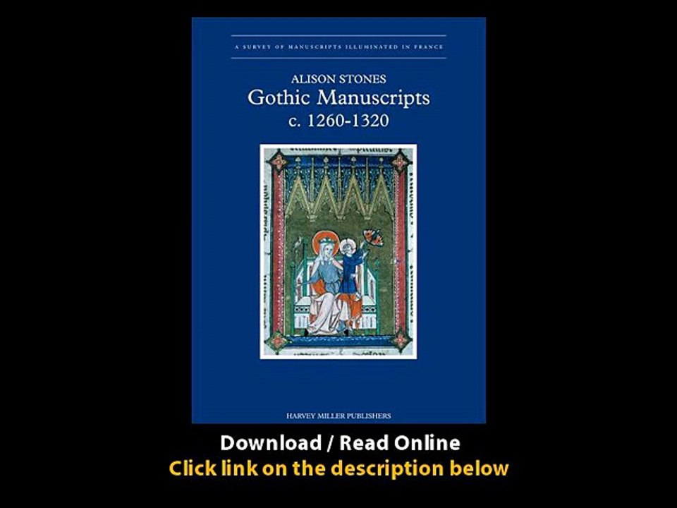 Download Gothic Manuscripts c A SURVEY OF MANUSCRIPTS ILLUMINATED IN FRANCE By