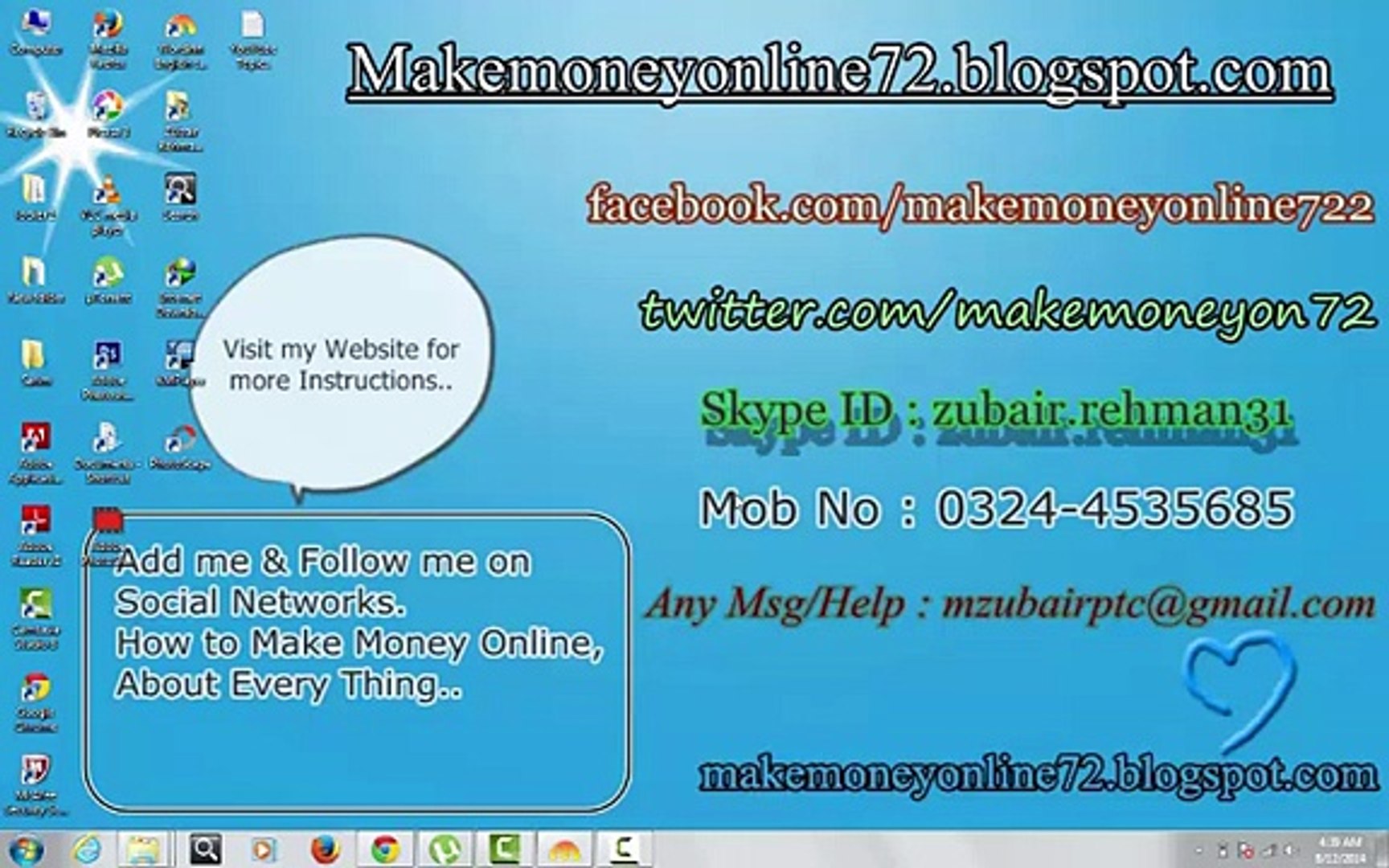 ⁣How to make money via youtube class 4