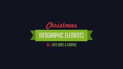 After Effects Project Files - 32 Christmas Infographic Elements - VideoHive 9753582