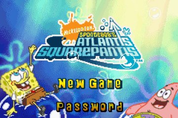 Spongebob Atlantis Squarepantis Gba Introduction + Level 1st