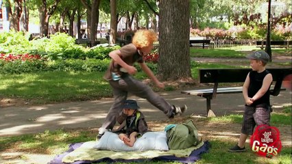 Don't kick the baby!