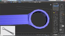 3Ds Max - Modeling a Wrench-05