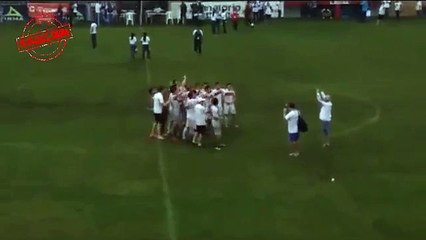 Trabzon Erdoğdu Lisesi'nden 10. Yıl Marşı ile galibiyet kutlaması