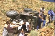 JEEP Roll Over on Dinero - 4x4 Offroad dangers