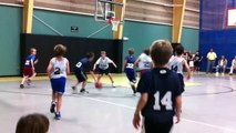 Incredible Basketball Shot by 10 year old! Raleigh, NC