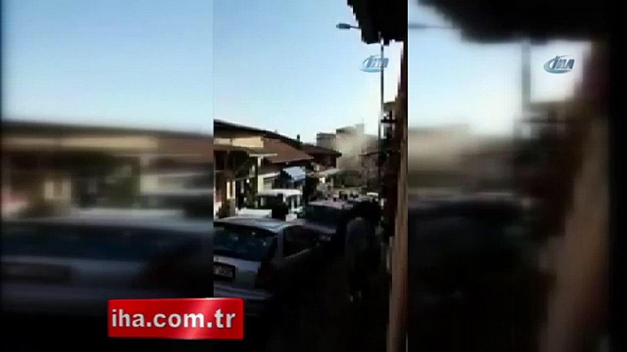 Beykoz'da Doğalgaz Borusu Patladı