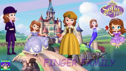 Sofia The First Finger Family Song | Finger Family Song For Children