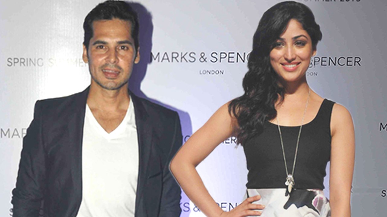 Launch Of Marks And Spencers SPRING SUMMER Collection 2015 Yami Gautam Dino Morea