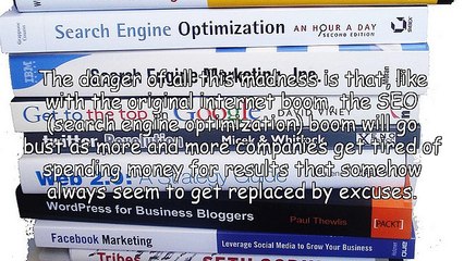 The Myth of Search Engine Optimization