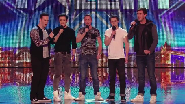 Collabro sing Stars from Les Misérables Britain's Got Talent 2014