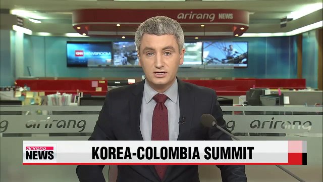 Leaders of Korea, Colombia seek to diversify economic cooperation