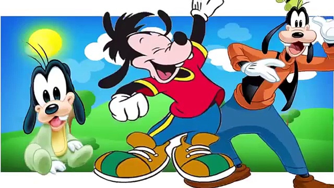Goofy Finger Family Collection Disney Goofy Cartoon Animation Nursery Rhymes For Children