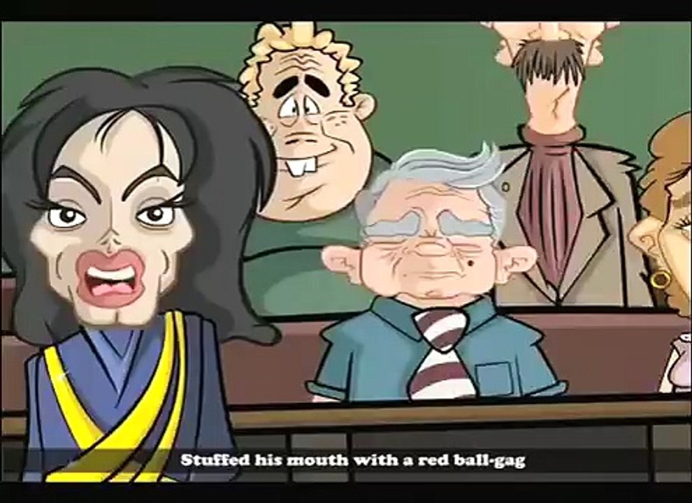 Michael Jackson sings "Smooth Criminal"