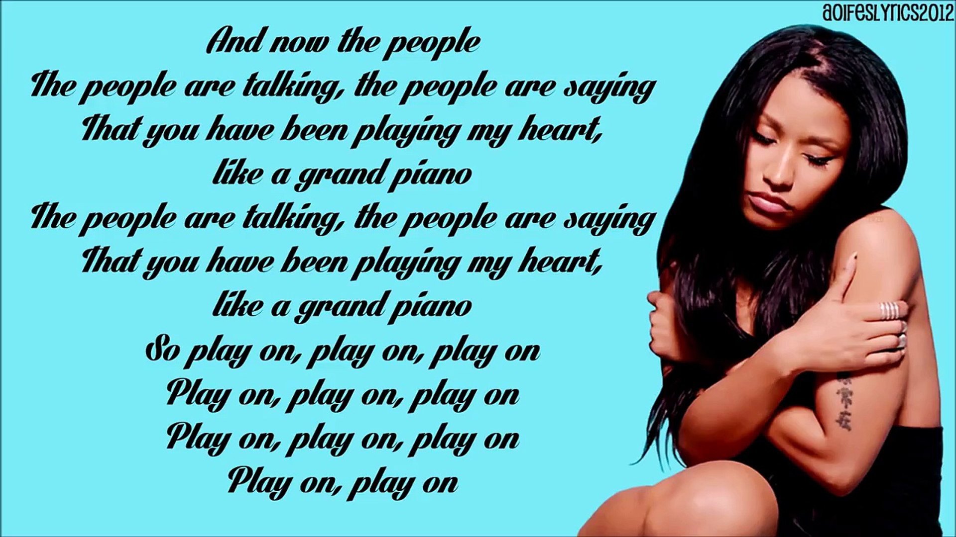 Nicki Minaj - Grand Piano Explicit Lyrics HD (The Pinkprint) - video  Dailymotion