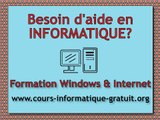 Introduction au cours d'informatique - Formation et Cours Windows XP Français - 1