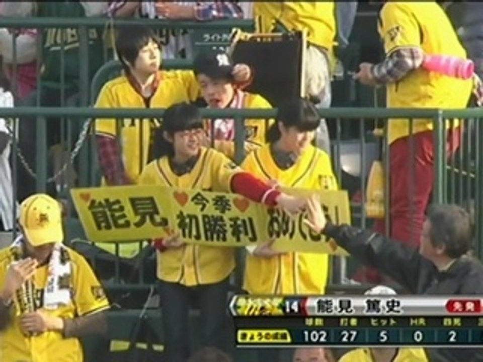 20150418 阪神 vs 巨人 Hero Interview