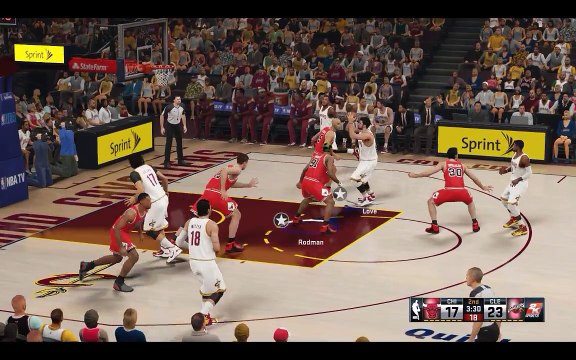 NBA 2K15 HD max settings 60fps gameplay 4 pc Chicago Bulls Jordan VS Cleveland Cavaliers shadowplay