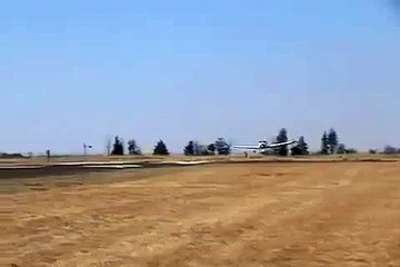 Piper Warrior Crash Landing At Bethlehem Aerodrome