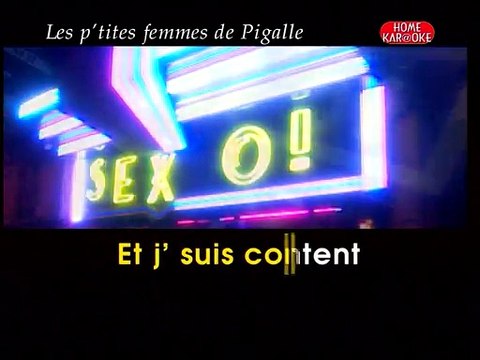 KARAOKE SERGE LAMA - Les petites femmes de Pigalle