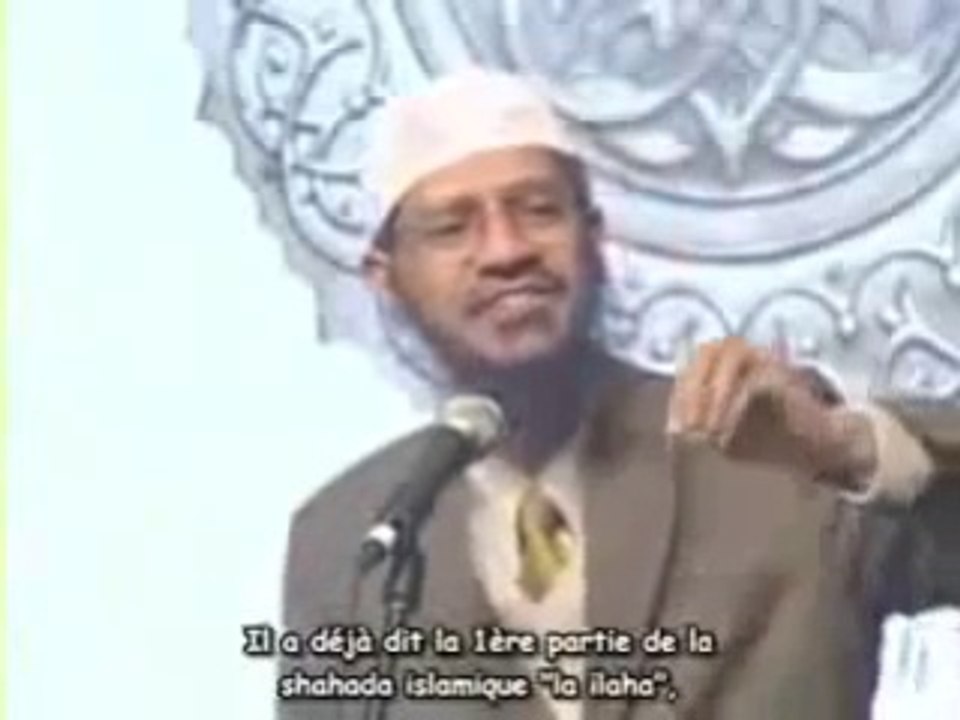 Dr Zakir Naik - Dialogue avec un athé(e) - islam