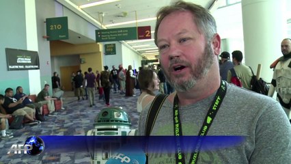 Stars Wars: des fans construisent leurs droïdes