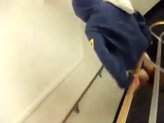 Petite glissade sur une rampe