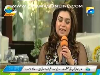 Singer Komal Rizivi Telling Shared A Funny Incident Of Her Life