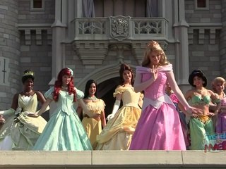 All 11 Disney Princess gathering for the first time for Merida's coronation at Walt Disney World
