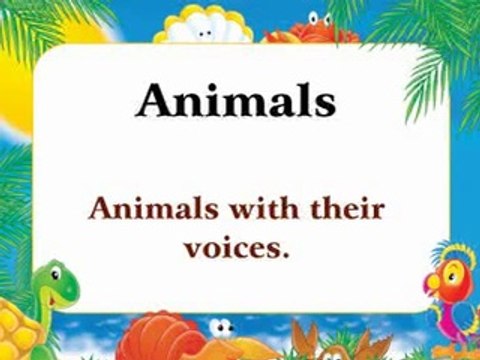 animals-animals roaring-english words-how to learn vocabulary-learn english-learn words